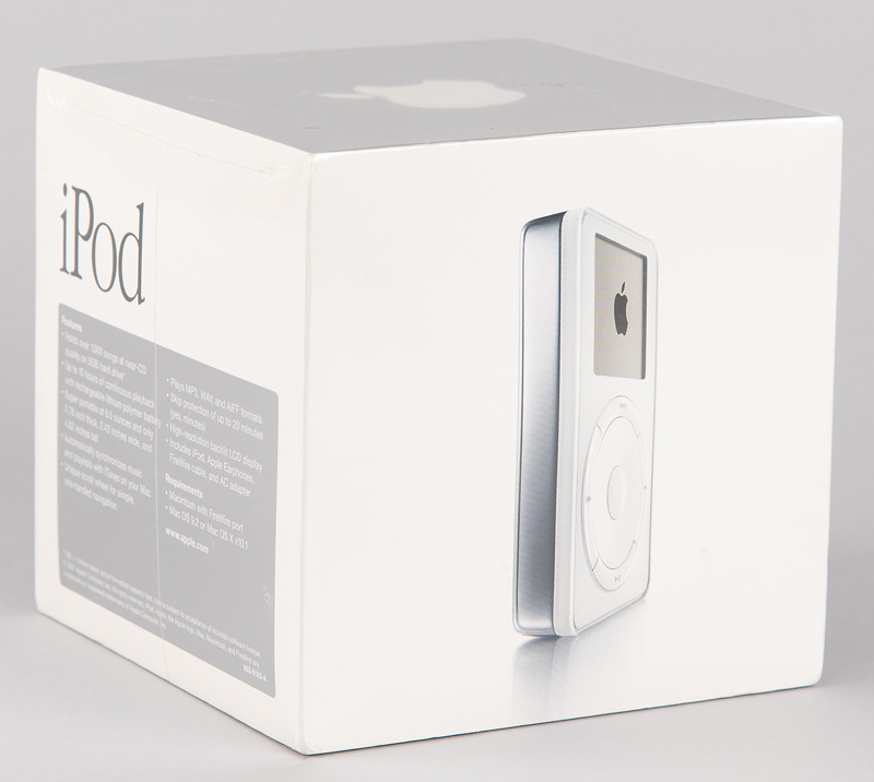 Перший iPod 2001 року випуску