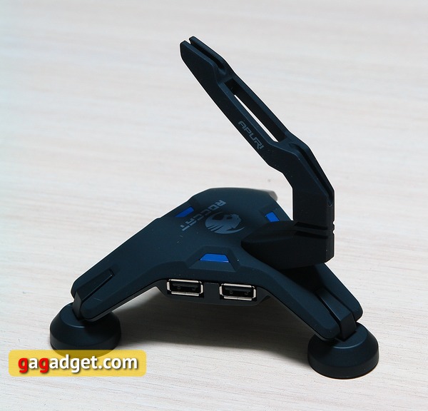 Микрообзор ROCCAT Apuri — держателя для мыши и USB-концентратора 