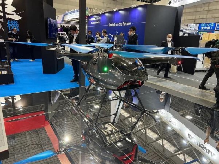 Arase Aizawa Aerospace dévoile l'énorme drone AZ1000 propulsé par une moto Suzuki FSX-R1000