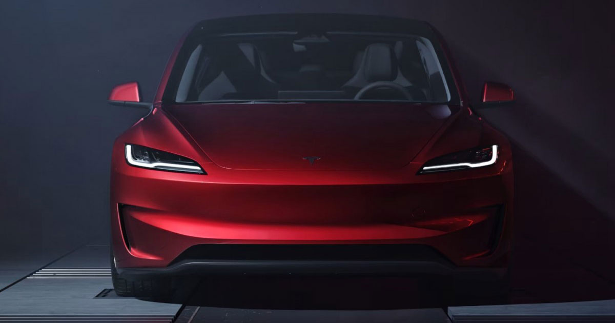 Tesla Model 3. Photo: Tesla