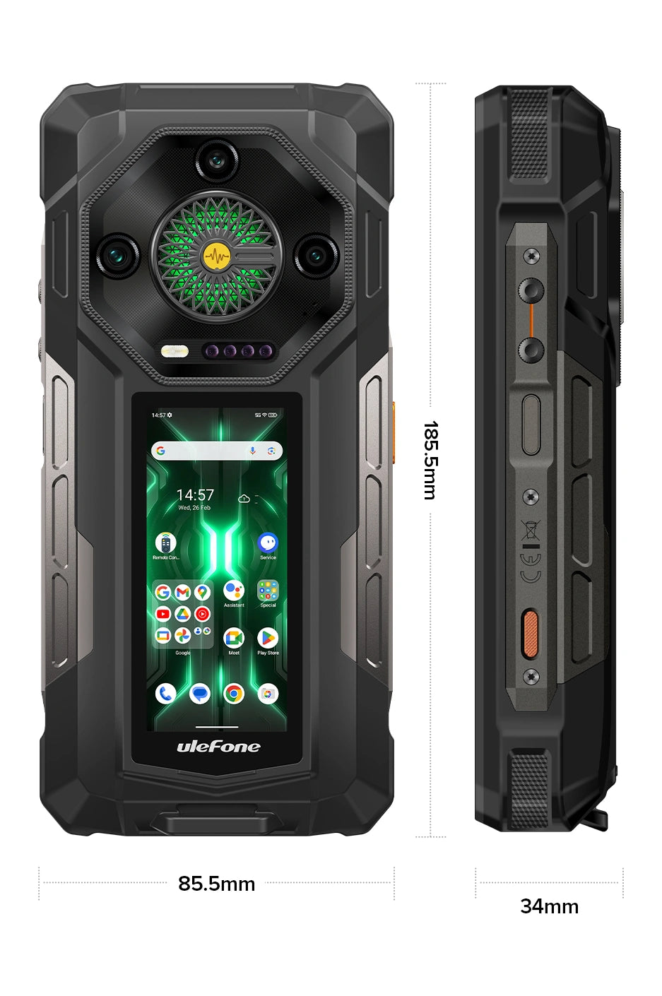 The third snapshot of the Ulefone Armor 33 Pro characteristics