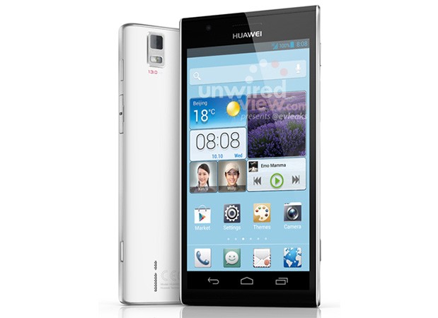 Первое пресс-фото 5-дюймового Huawei Ascend P2 с камерой на 13 МП Первое пресс-фото 5-дюймового Huawei Ascend P2 с камерой на 13 МП