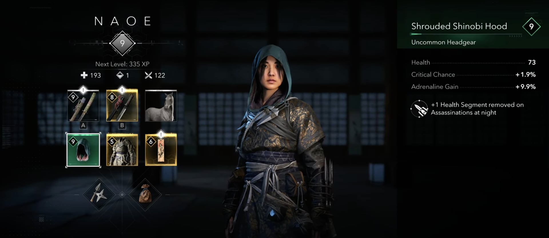 Shinobi Naoe from Assassin's Creed Shadows