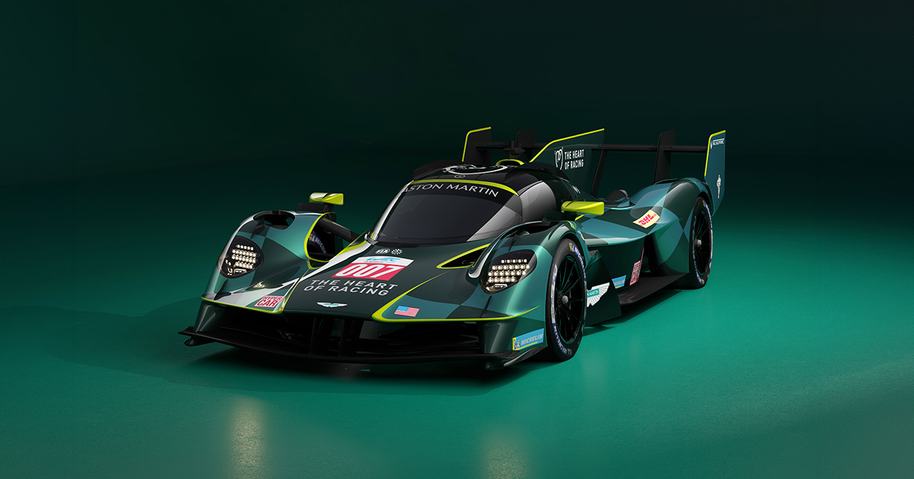 Aston Martin Valkyrie LMH на тестах