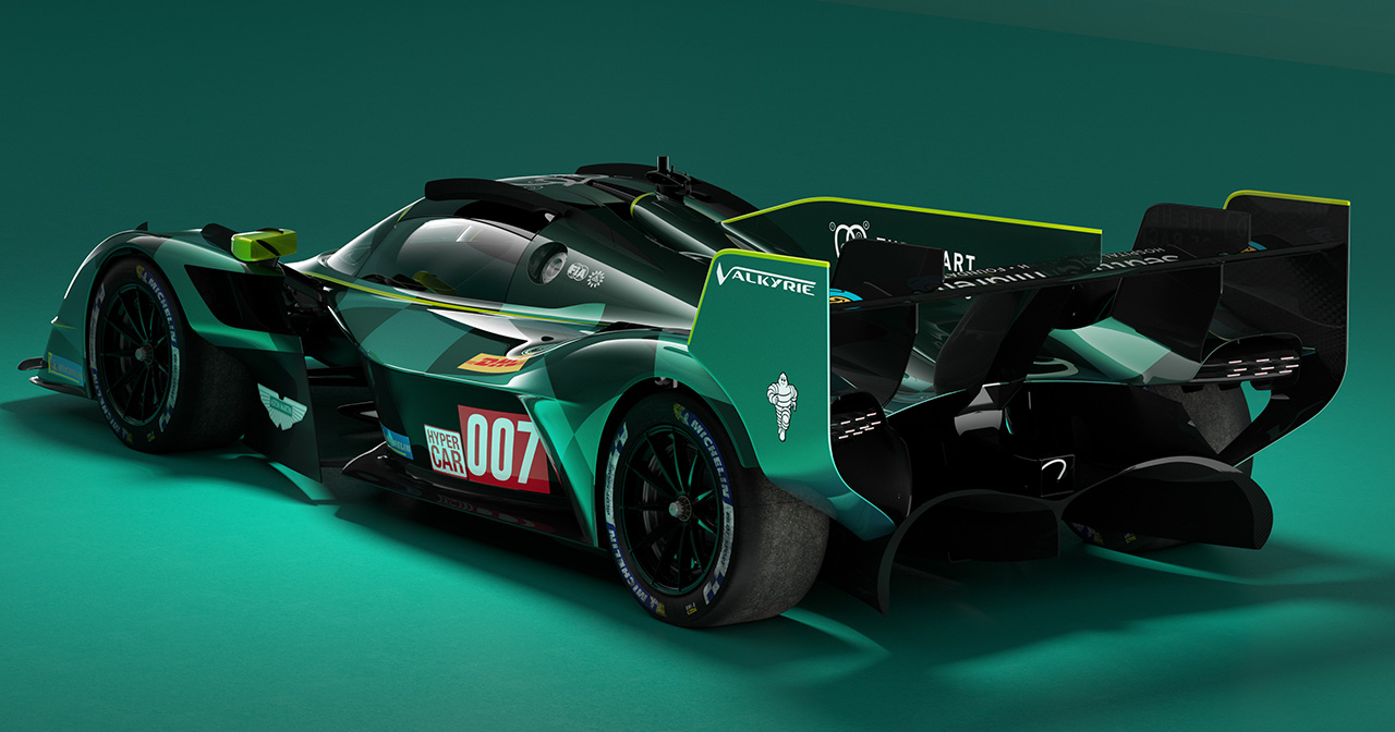 Aston Martin Valkyrie LMH на піт-стопі