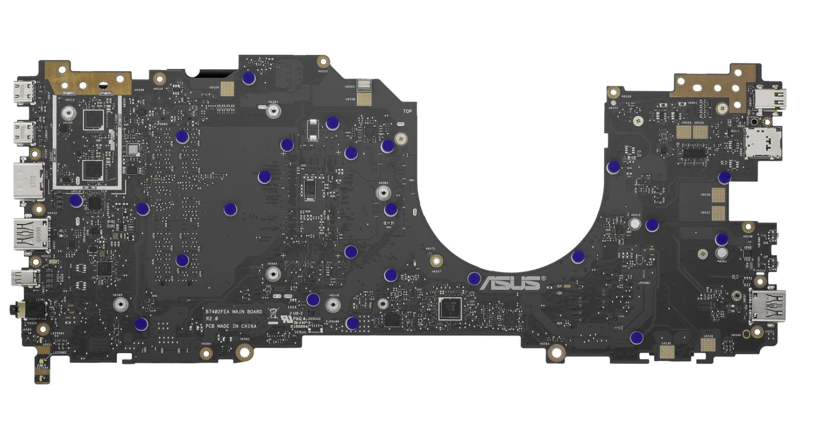Test du ASUS ExpertBook B7 Flip (B7402FEA): un ordinateur portable d'entreprise phare avec un boîtier robuste-8