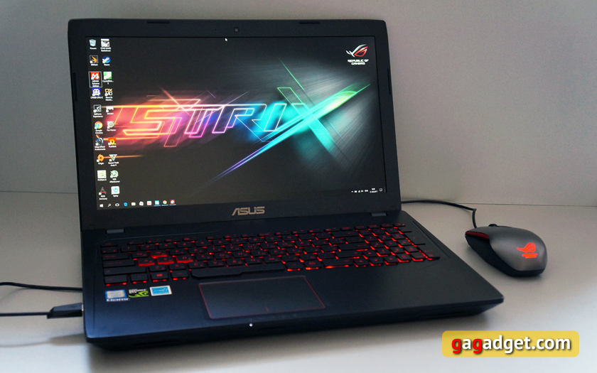 Обзор геймерского ноутбука ASUS FX553VD