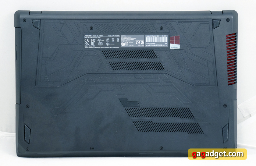 Обзор геймерского ноутбука ASUS FX553VD-18