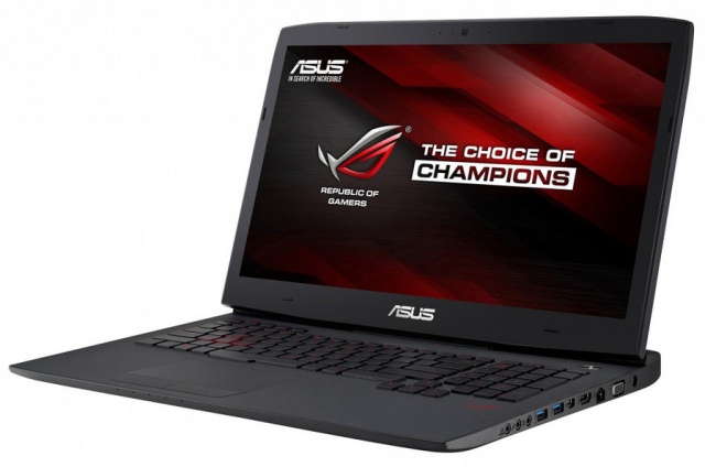 Asus анонсировала серию геймерских ноутбуков G751 с графикой GeForce GTX970/980M