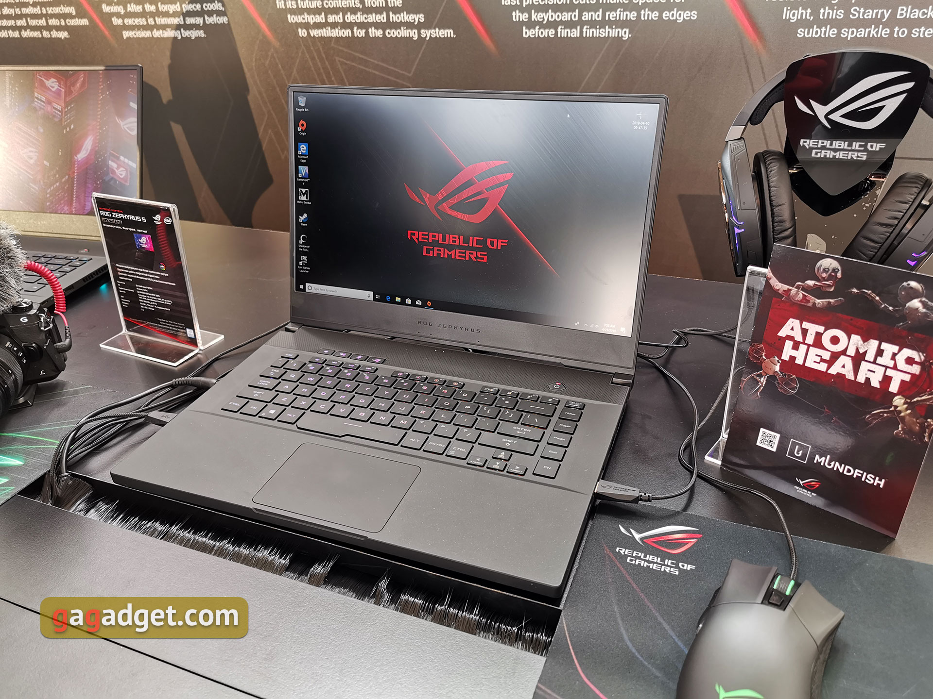 Игровые ноутбуки ASUS ROG Zephyrus S, M и обновлённая линейка Strix своими глазами-3