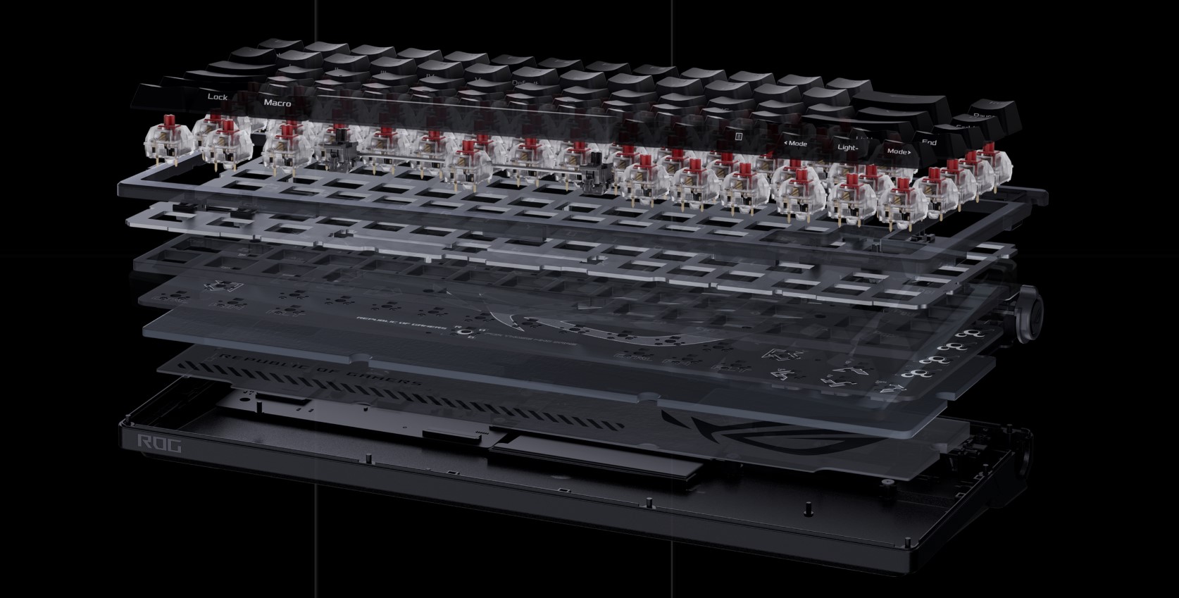 ASUS ROG Azoth review: an uncompromising mechanical keyboard for gamers that you wouldn't expect-39