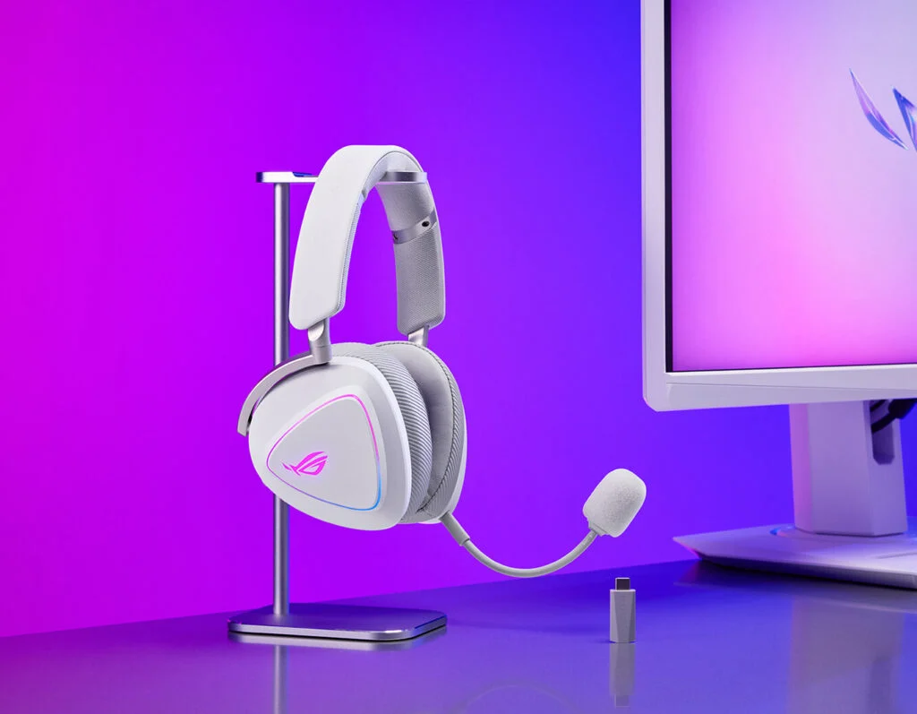 ROG Delta 2 Moonlight White. Ілюстрація від Asus