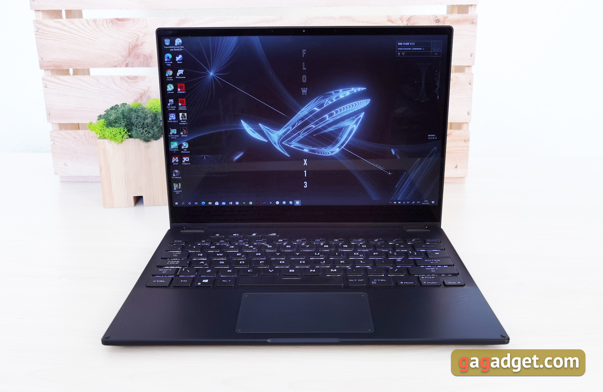 Обзор ASUS ROG Flow X13: геймерский ноутбук Шредингера-21