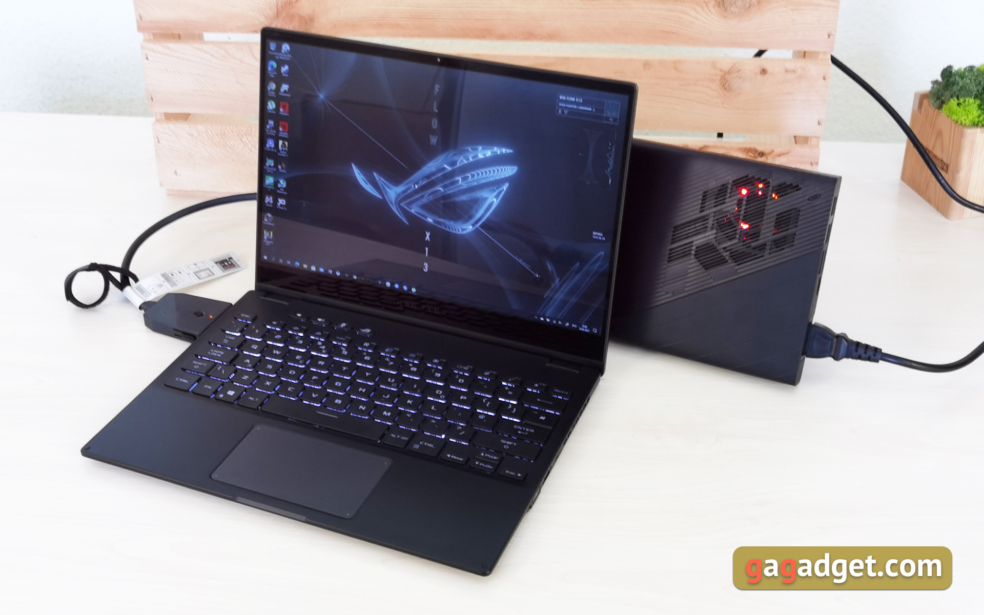 Обзор ASUS ROG Flow X13: геймерский ноутбук Шредингера-36