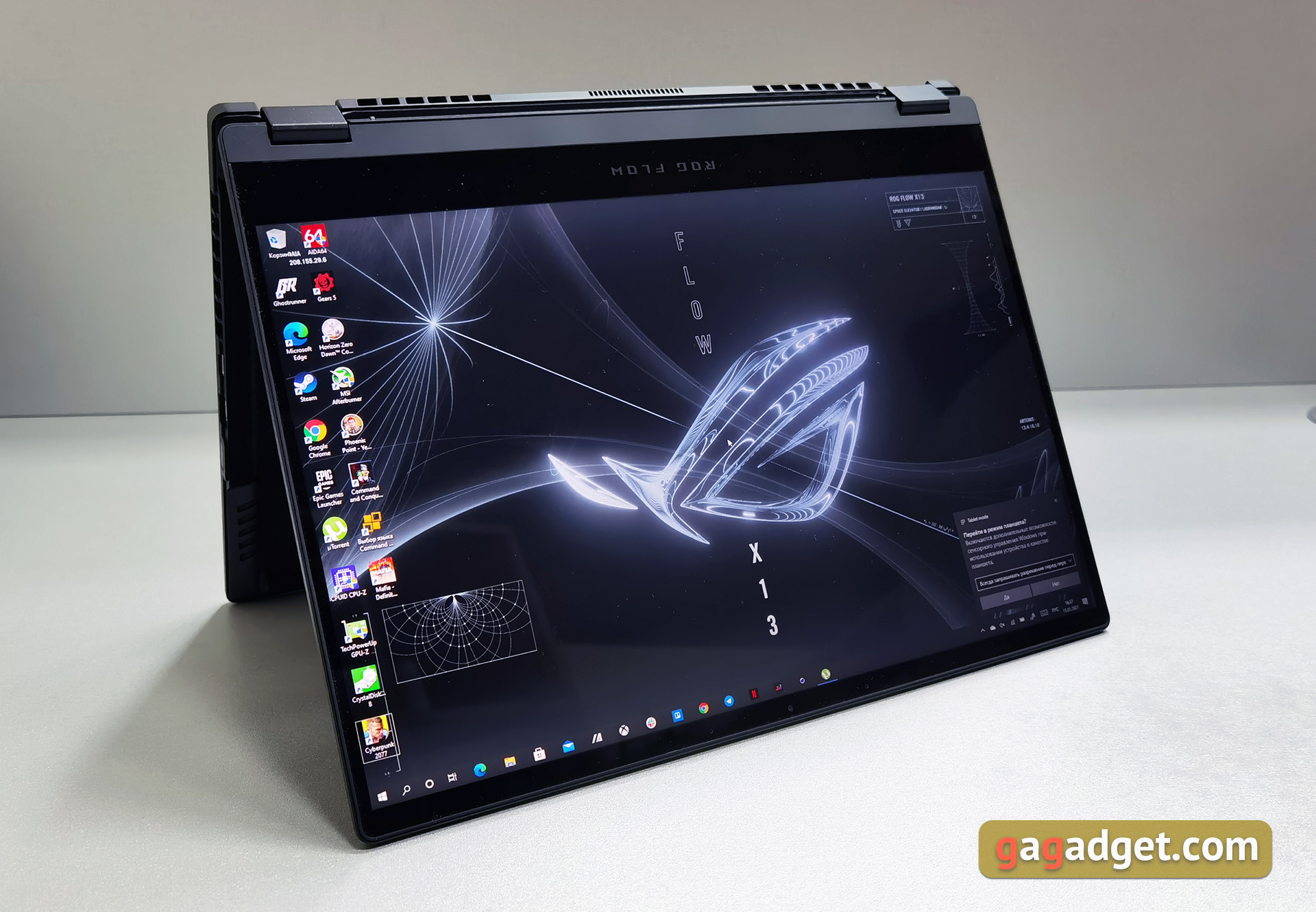 Игровой ультрабук-трансформер ASUS ROG Flow X13: первые впечатления-5