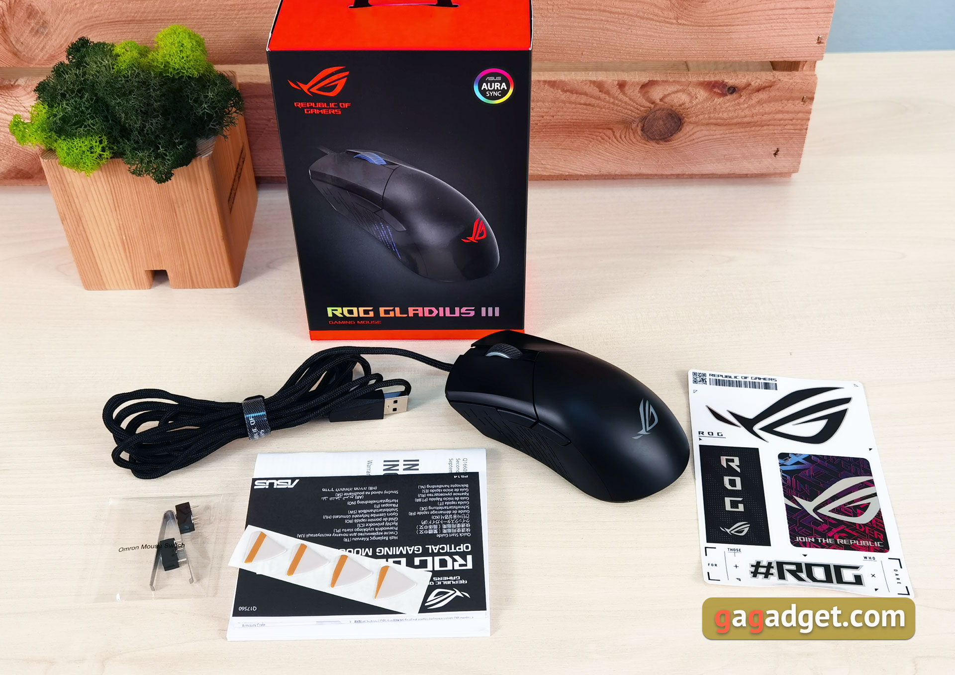Обзор ASUS ROG Gladius III: молниеносная игровая мышь со сменными кнопками-4