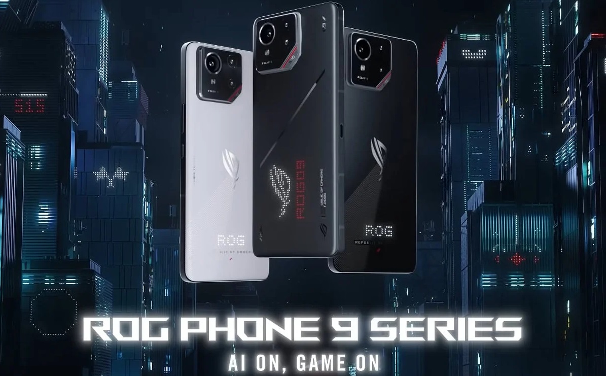 Asus почала продаж флагманських ігрових смартфонів ROG Phone 9 та ROG Phone 9 Pro з чипом Snapdragon 8 Elite, AMOLED-дисплеєм і чудовими камерами