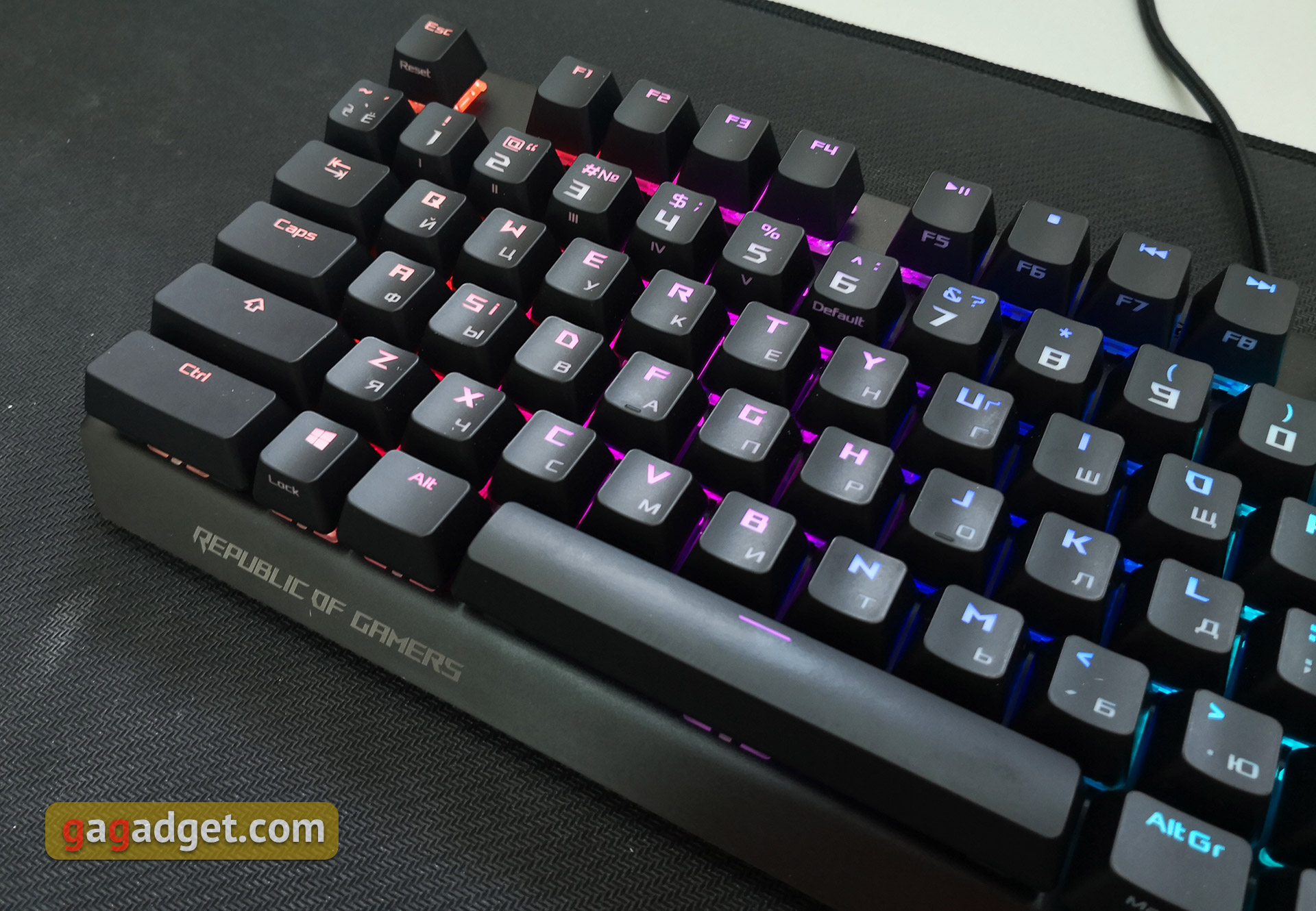 Обзор ASUS ROG Strix Scope: геймерская механическая клавиатура для максимального Control-я-11
