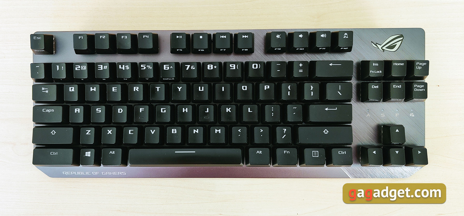Обзор ASUS ROG Strix Scope NX TKL Deluxe: компактная геймерская клавиатура с механическими переключателями ASUS-23