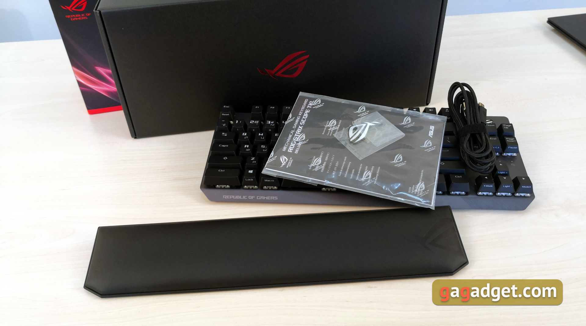 Обзор ASUS ROG Strix Scope TKL Deluxe: геймерская механическая клавиатура для ограниченного пространства-4