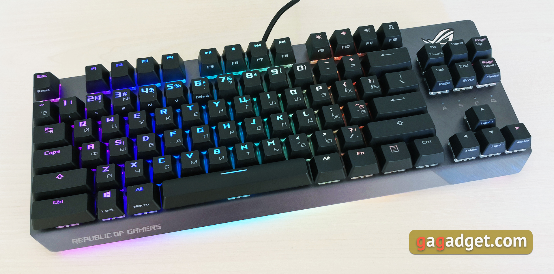 Обзор ASUS ROG Strix Scope TKL Deluxe: геймерская механическая клавиатура для ограниченного пространства-25
