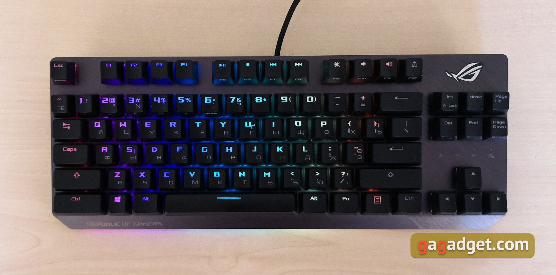 Обзор ASUS ROG Strix Scope TKL Deluxe: геймерская механическая клавиатура для ограниченного пространства-29