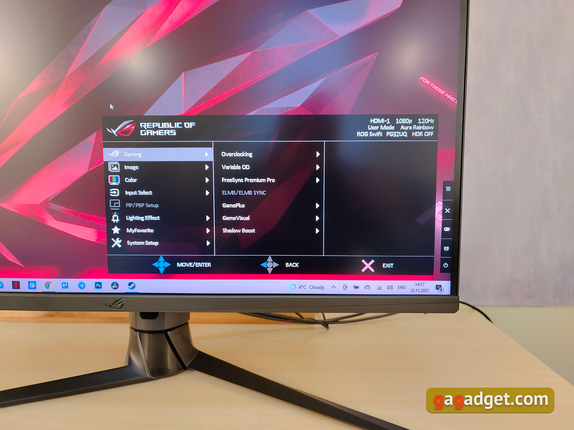 ASUS ROG Swift PG32UQ review: quantum dot 4K gaming monitor-33