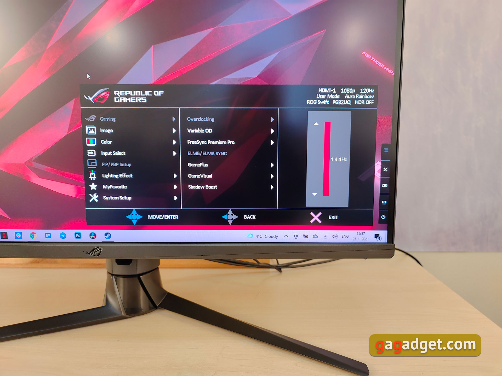 ASUS ROG Swift PG32UQ review: quantum dot 4K gaming monitor-35