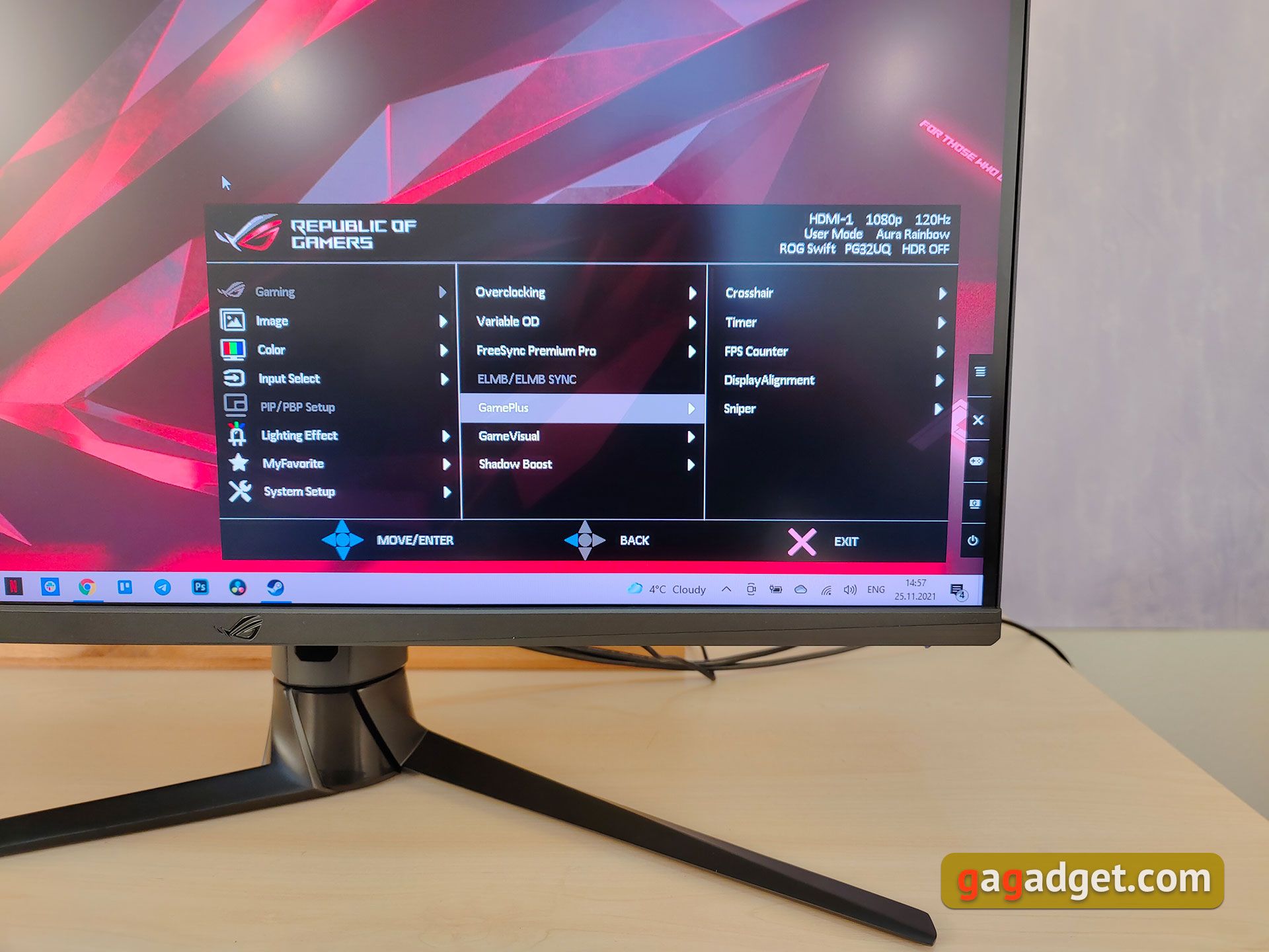 ASUS ROG Swift PG32UQ review: quantum dot 4K gaming monitor-38