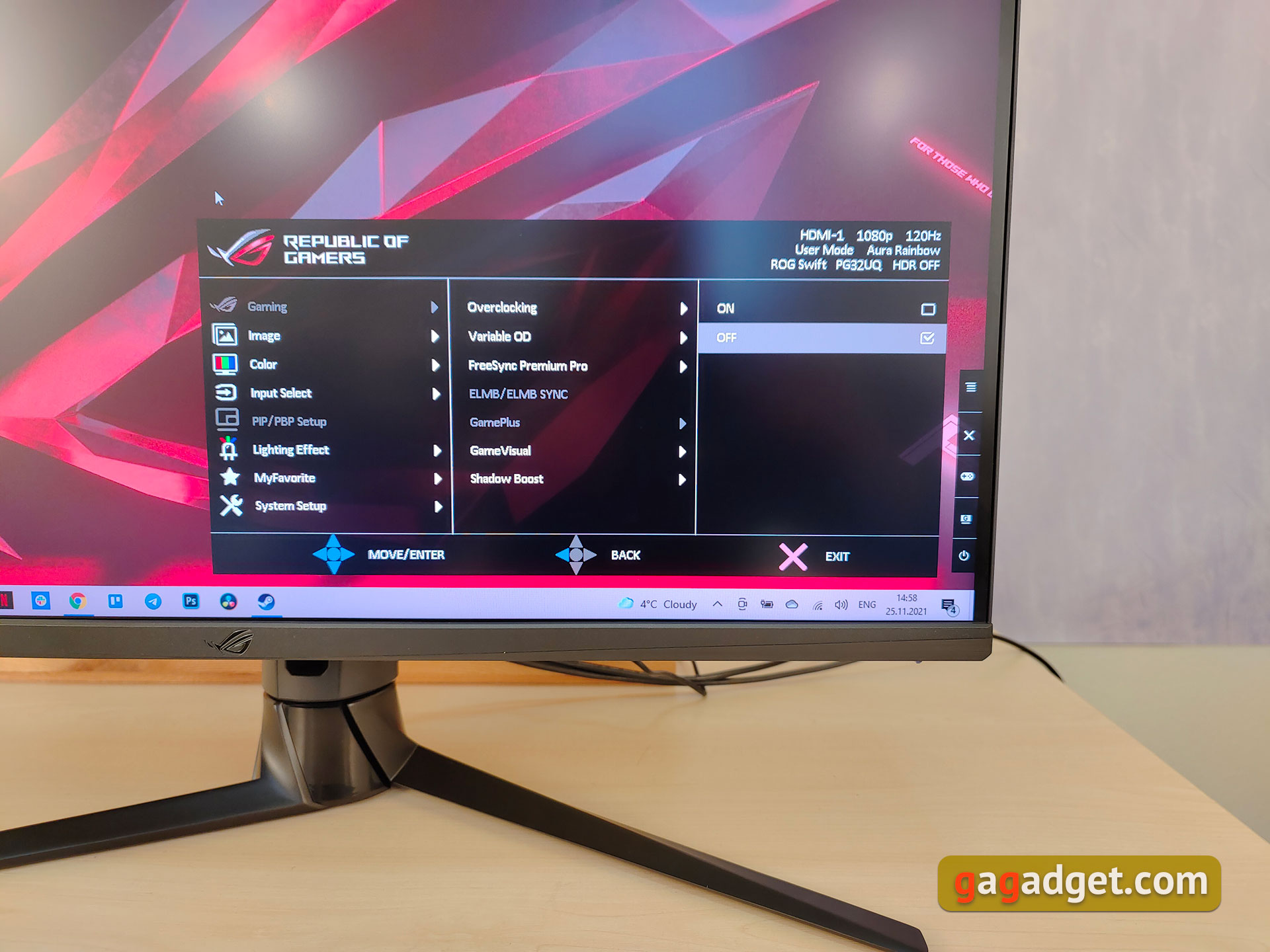 ASUS ROG Swift PG32UQ review: quantum dot 4K gaming monitor-41