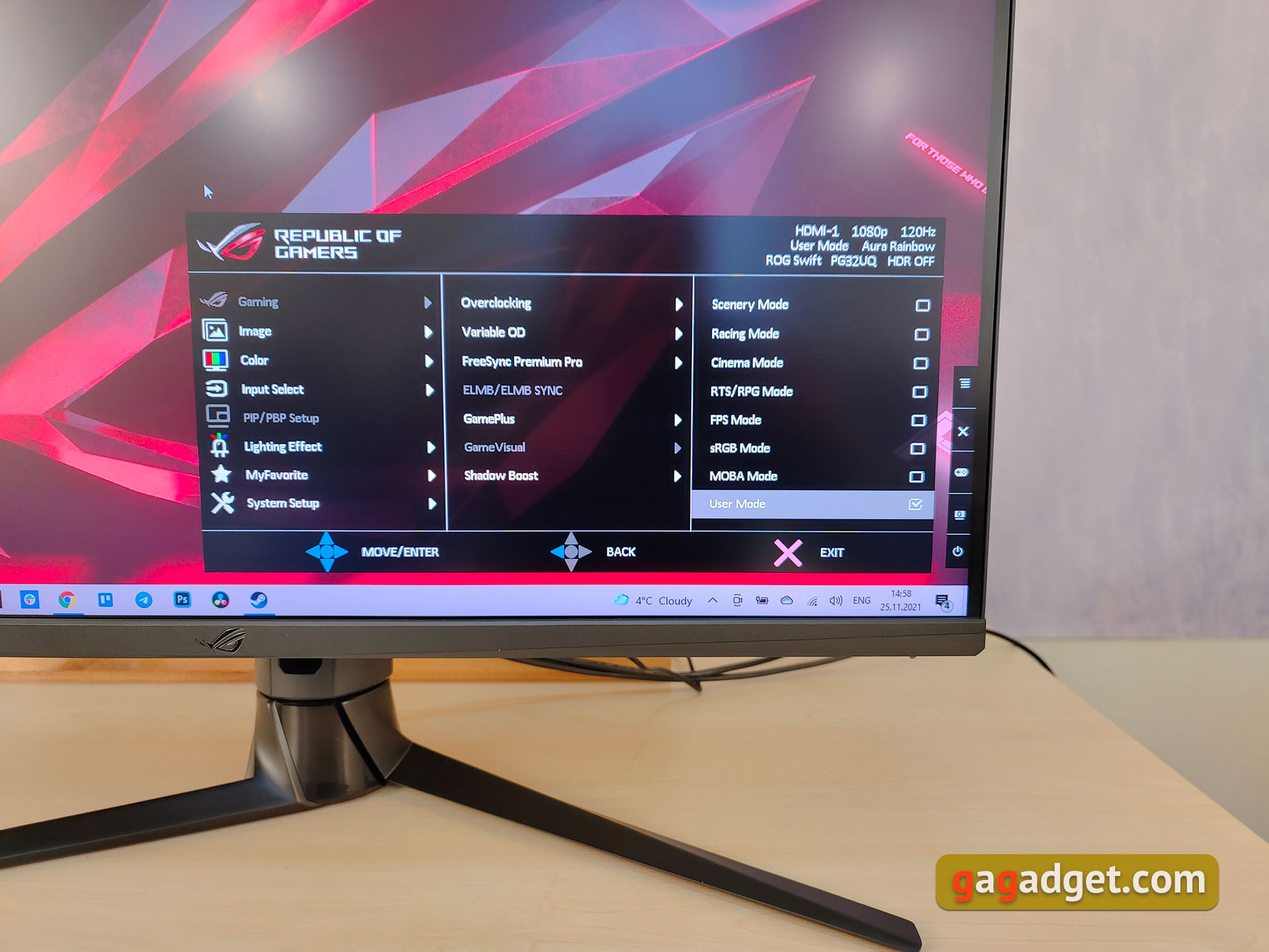 ASUS ROG Swift PG32UQ review: quantum dot 4K gaming monitor-43