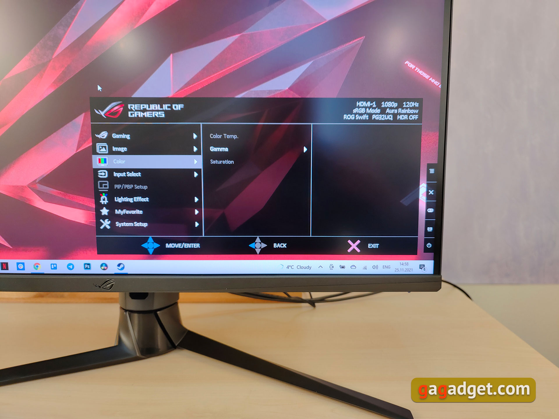 ASUS ROG Swift PG32UQ review: quantum dot 4K gaming monitor-47