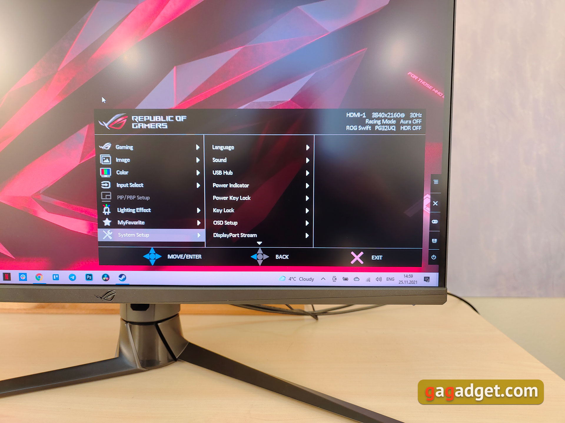 ASUS ROG Swift PG32UQ review: quantum dot 4K gaming monitor-52