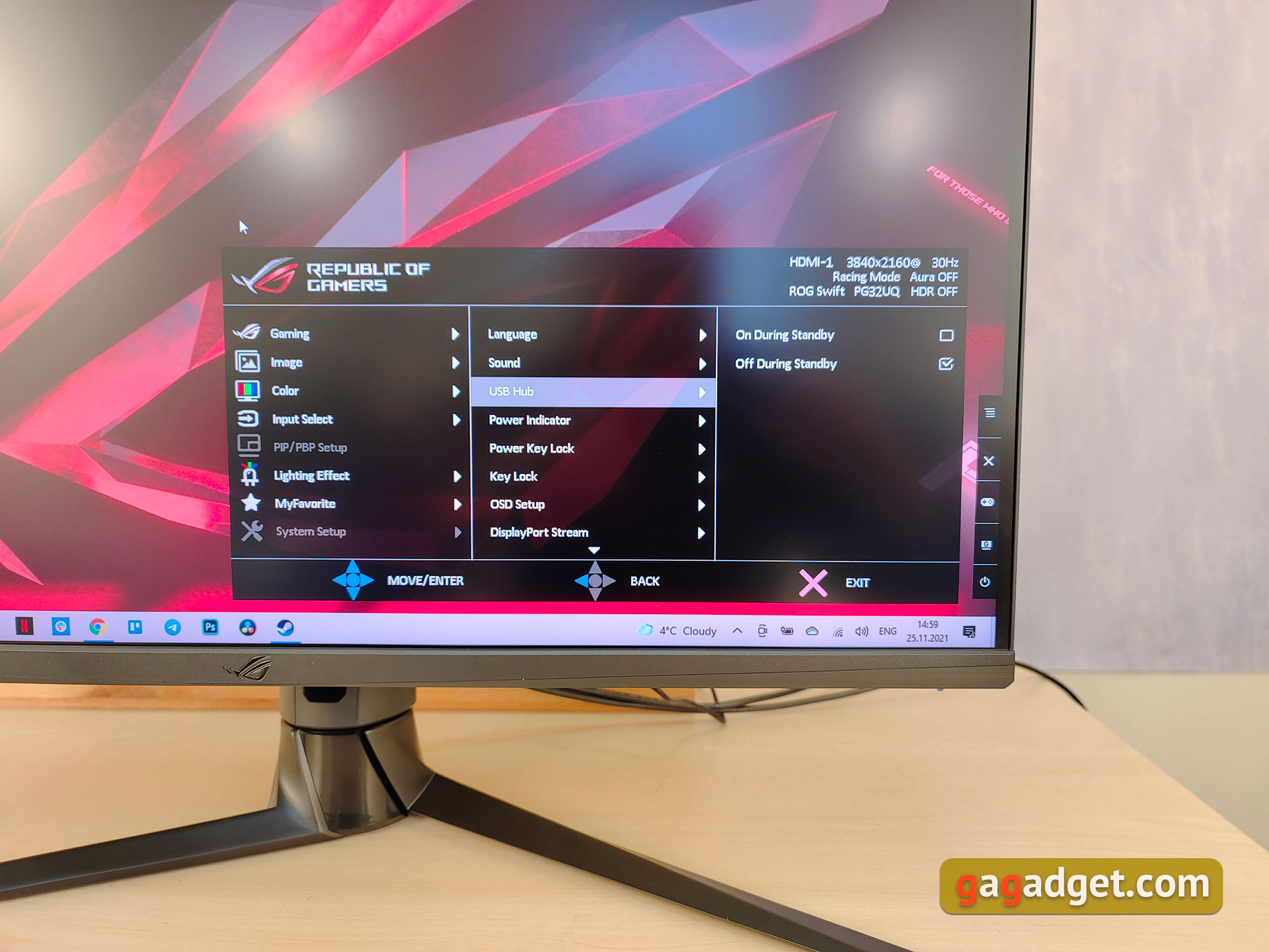 ASUS ROG Swift PG32UQ review: quantum dot 4K gaming monitor-53