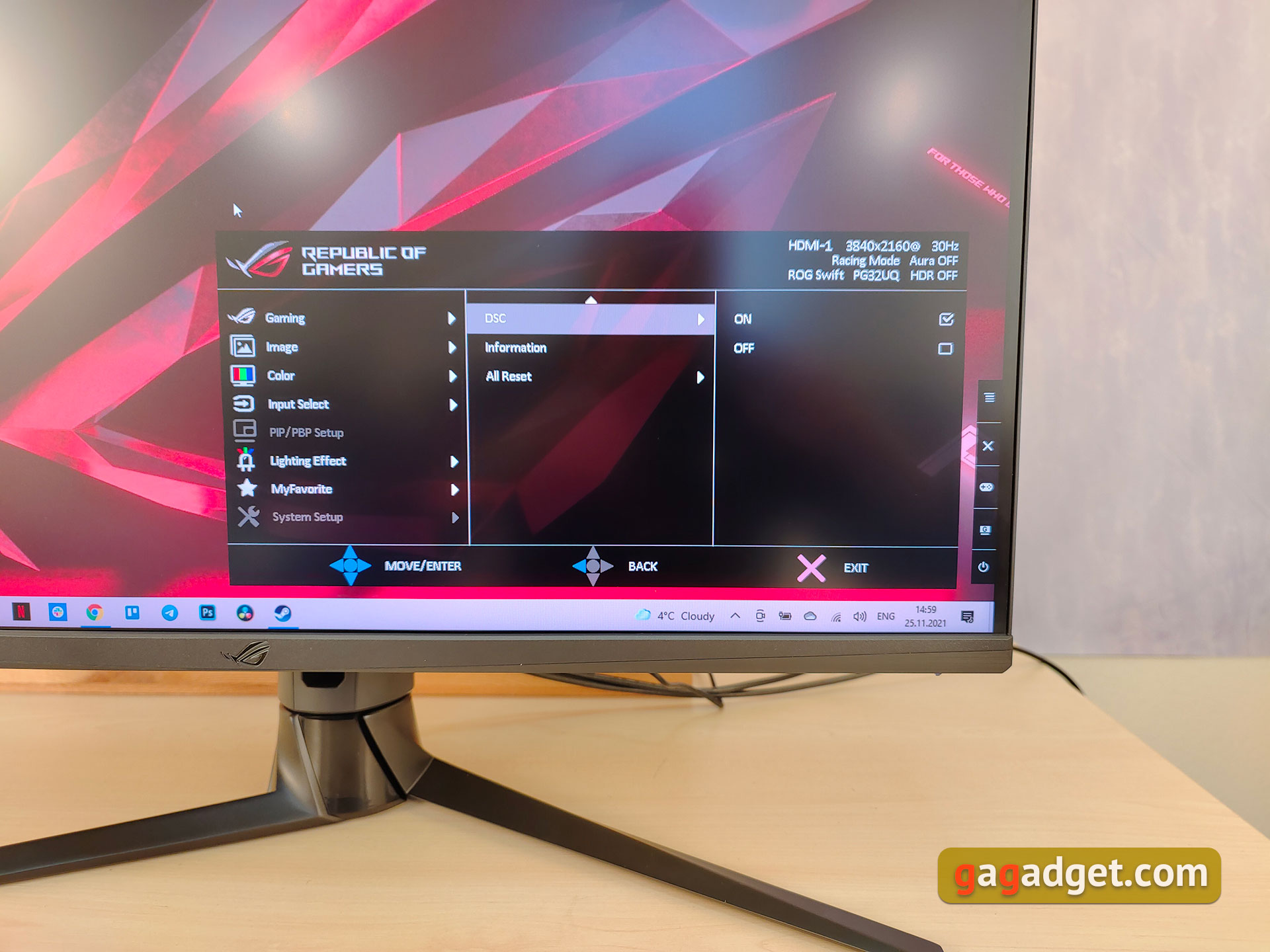 ASUS ROG Swift PG32UQ review: quantum dot 4K gaming monitor-54