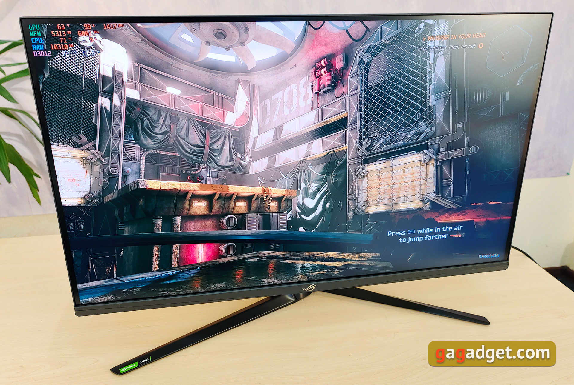 Test ASUS ROG Swift PG32UQ : moniteur de jeu à points quantiques 4K-72