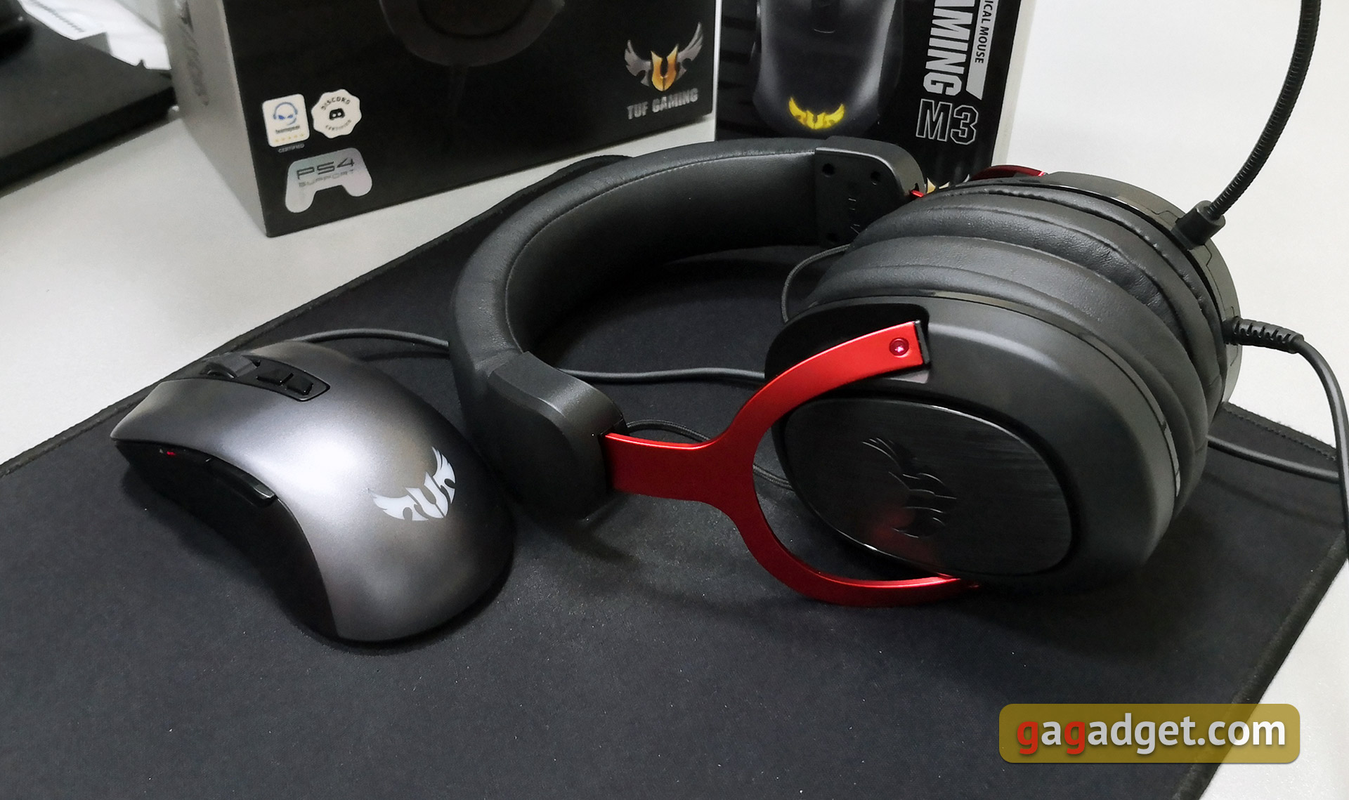 Огляд ASUS TUF Gaming H3 і TUF Gaming M3: недорогі ігрові гарнітура і мишка для початківців геймерів