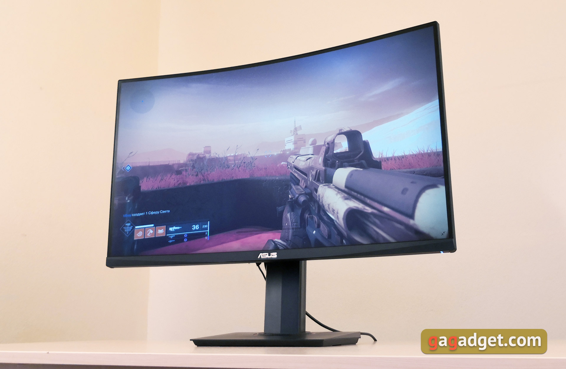 Обзор ASUS TUF Gaming VG32VQ: изогнутый геймерский монитор с 144 Гц VA-матрицей и приятной стоимостью-73