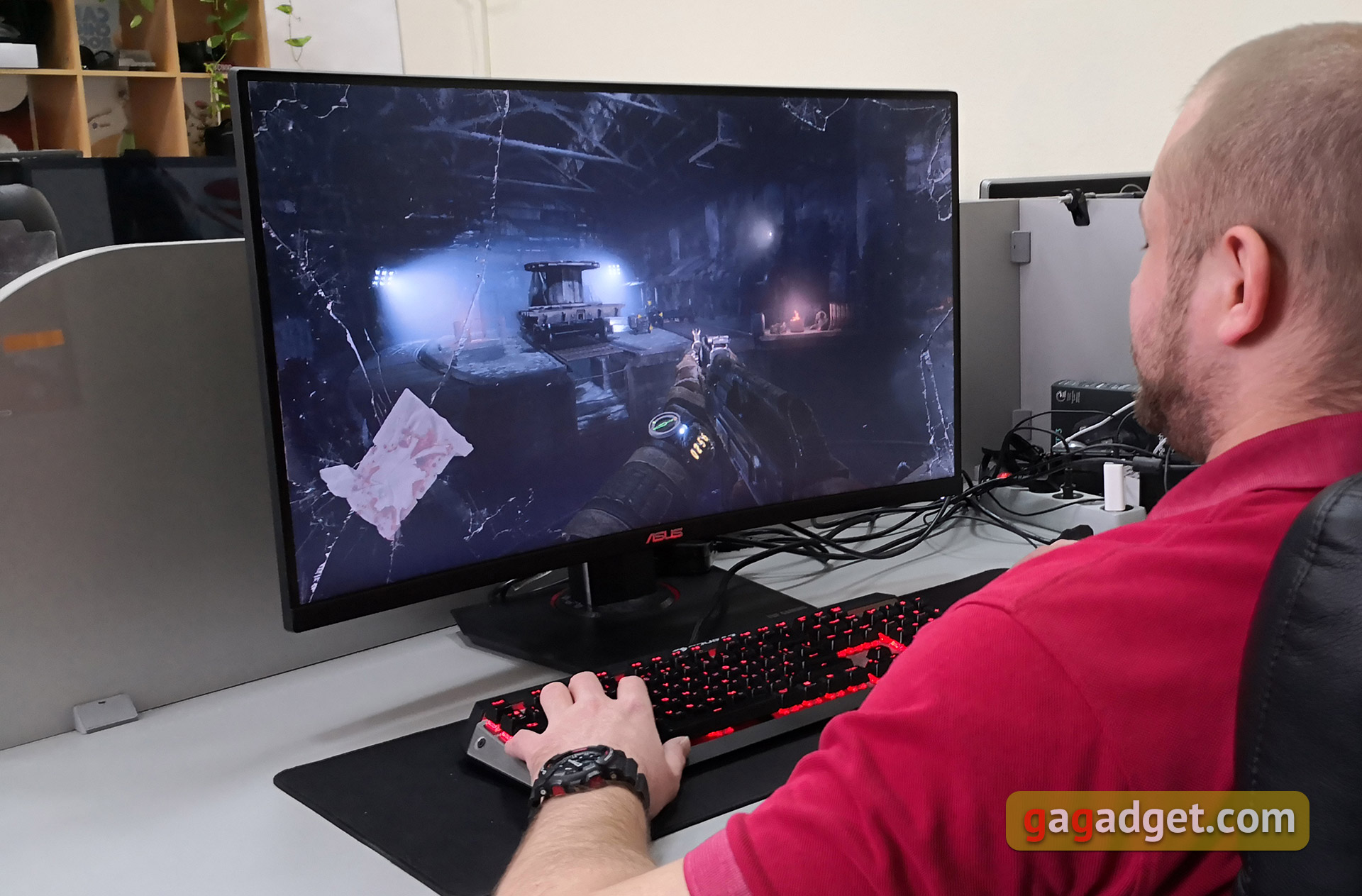 Обзор ASUS TUF Gaming VG32VQ: изогнутый геймерский монитор с 144 Гц VA-матрицей и приятной стоимостью-104