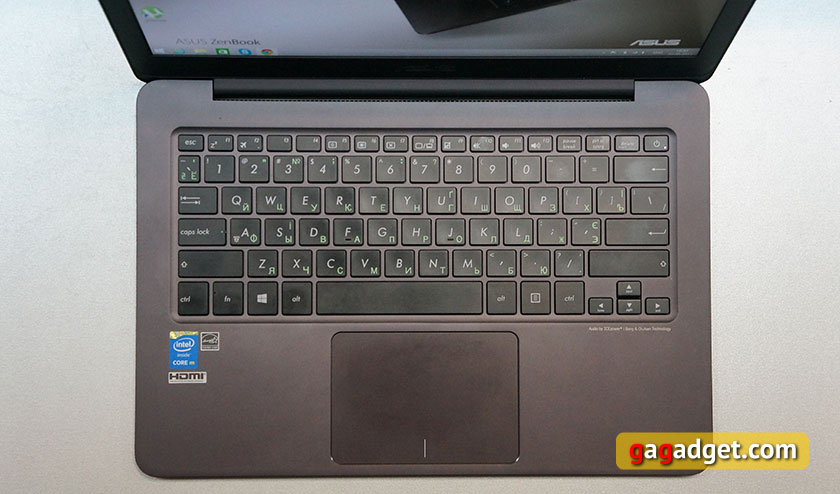 Обзор тонкого и бесшумного ультрабука ASUS ZenBook UX305FA-11
