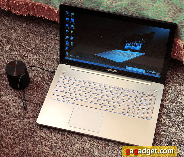 Обзор ноутбука Asus N550-19