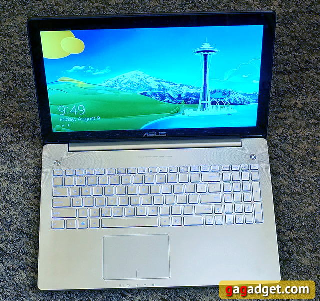 Обзор ноутбука Asus N550-5