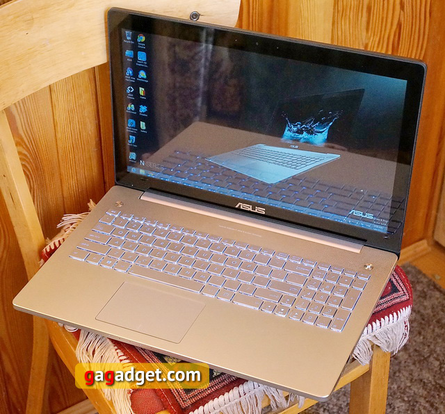 Обзор ноутбука Asus N550-12