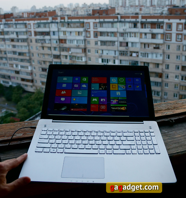 Обзор ноутбука Asus N550-10
