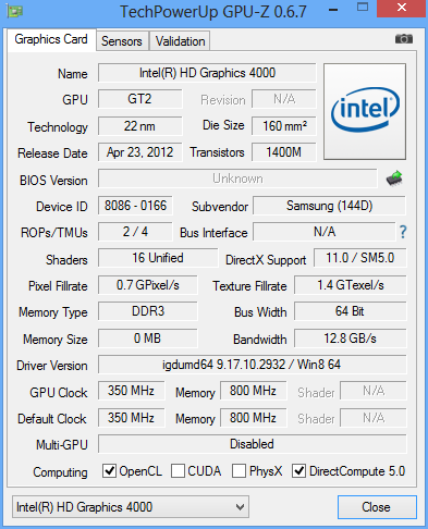 Обзор планшетного ПК Samsung ATIV Smart PC Pro 700T-14