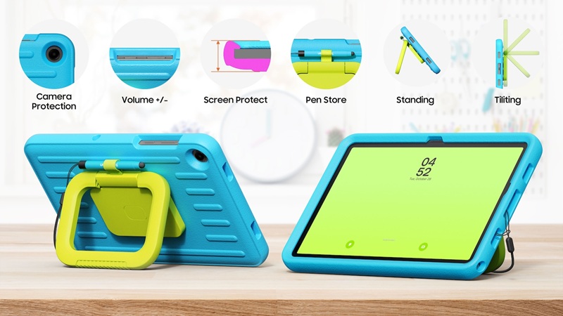 Galaxy Tab A11+ Kids Edition Displaying Drawing Apps