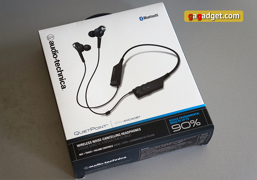 Обзор Bluetooth-гарнитуры с шумоподавлением Audio-Technica ATH-ANC40BT-2