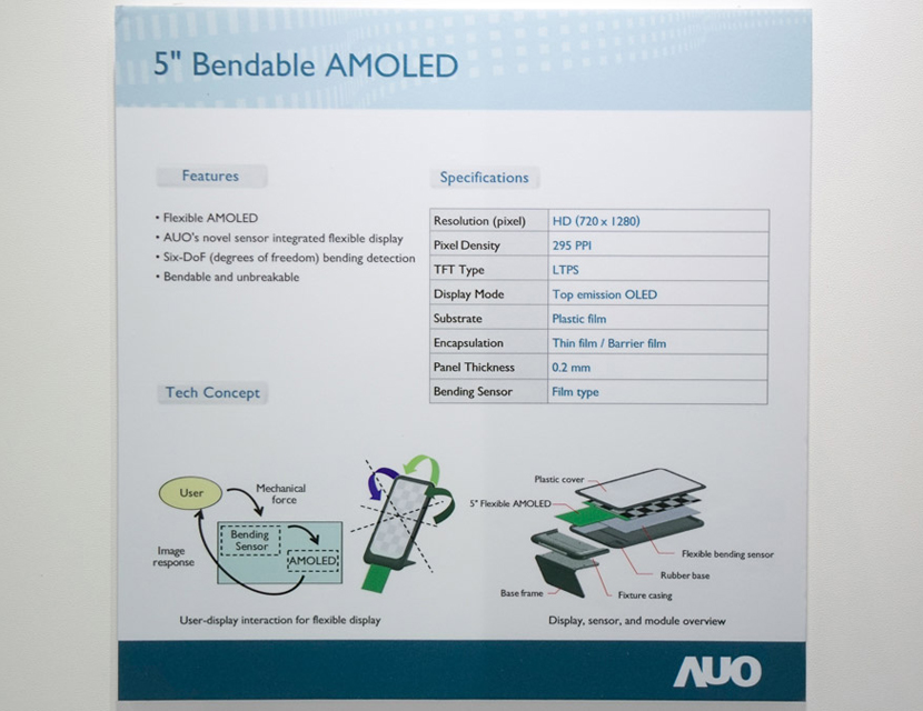 AUO показала смартфон с управлением приложениями с помощью изгиба корпуса-3