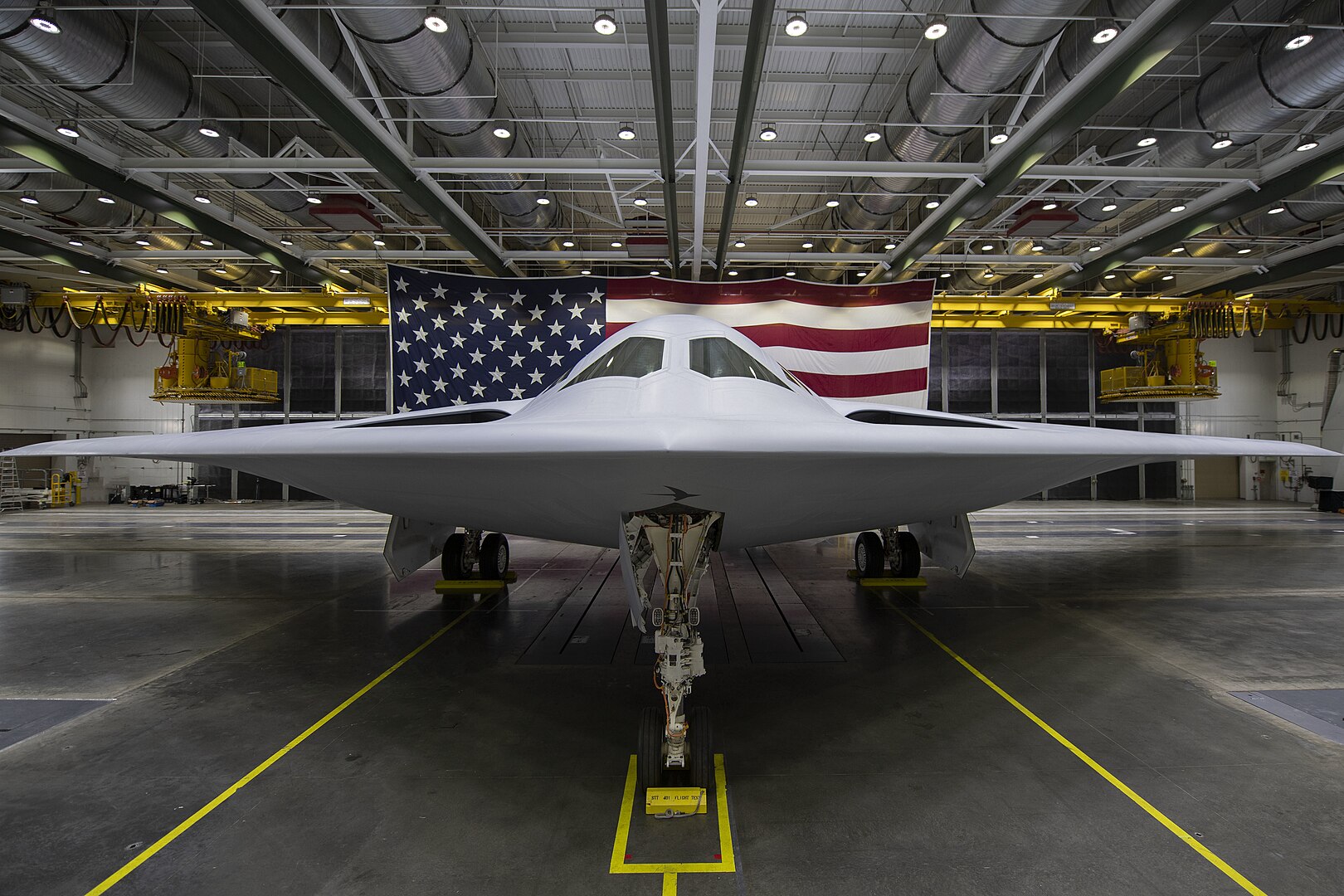 The first pre-production B-21 bomber