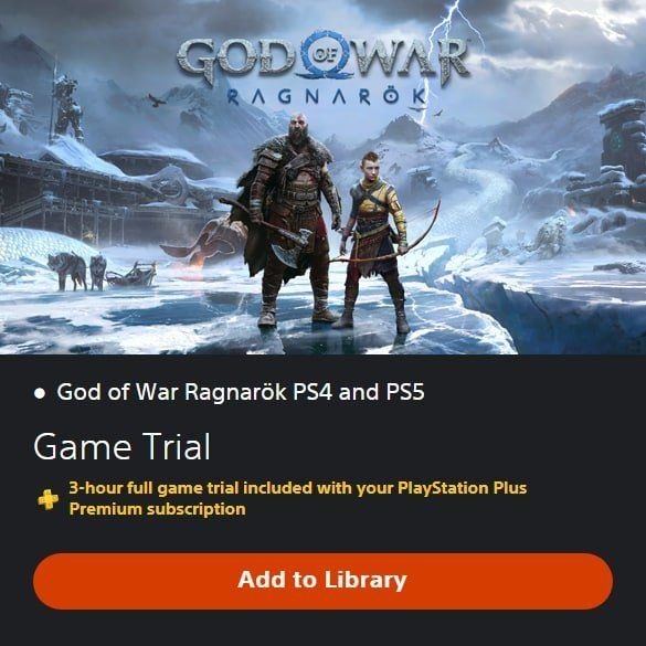Un essai gratuit de God of War Ragnarök est désormais disponible pour les abonnés PlayStation Plus Premium et Deluxe.-2